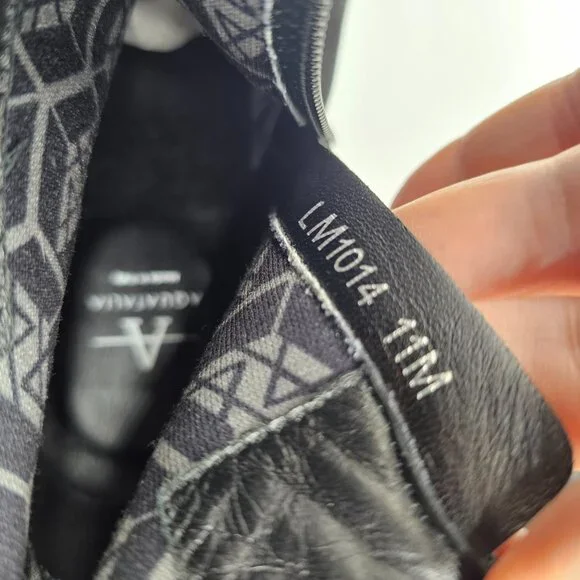 NWOB - Aquatalia Kaylani Black Suede Pointed Toe Ankle Booties – Size 11 - Picture 7 of 9